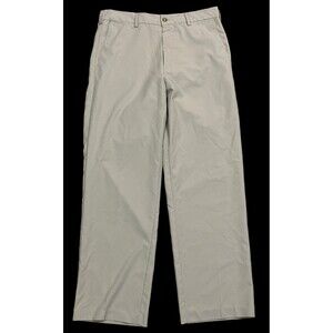 Calloway Golf Pants Men's 32x30 Khaki Tan Classic‎ Flat Front Straight Leg Adult